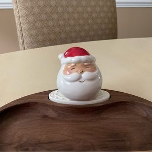 HO HO HO Santa Head Platter Decoration 🎅